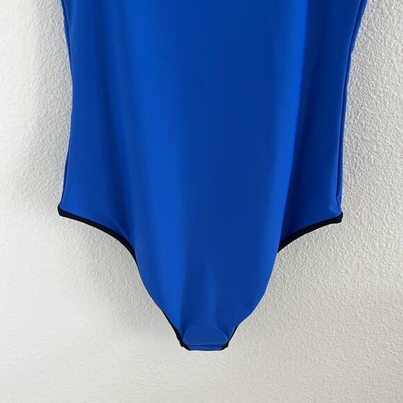 NWT Rag & Bone Zip One Piece Swimsuit Cobalt Blue W294T14JK Medium - Picture 11 of 12